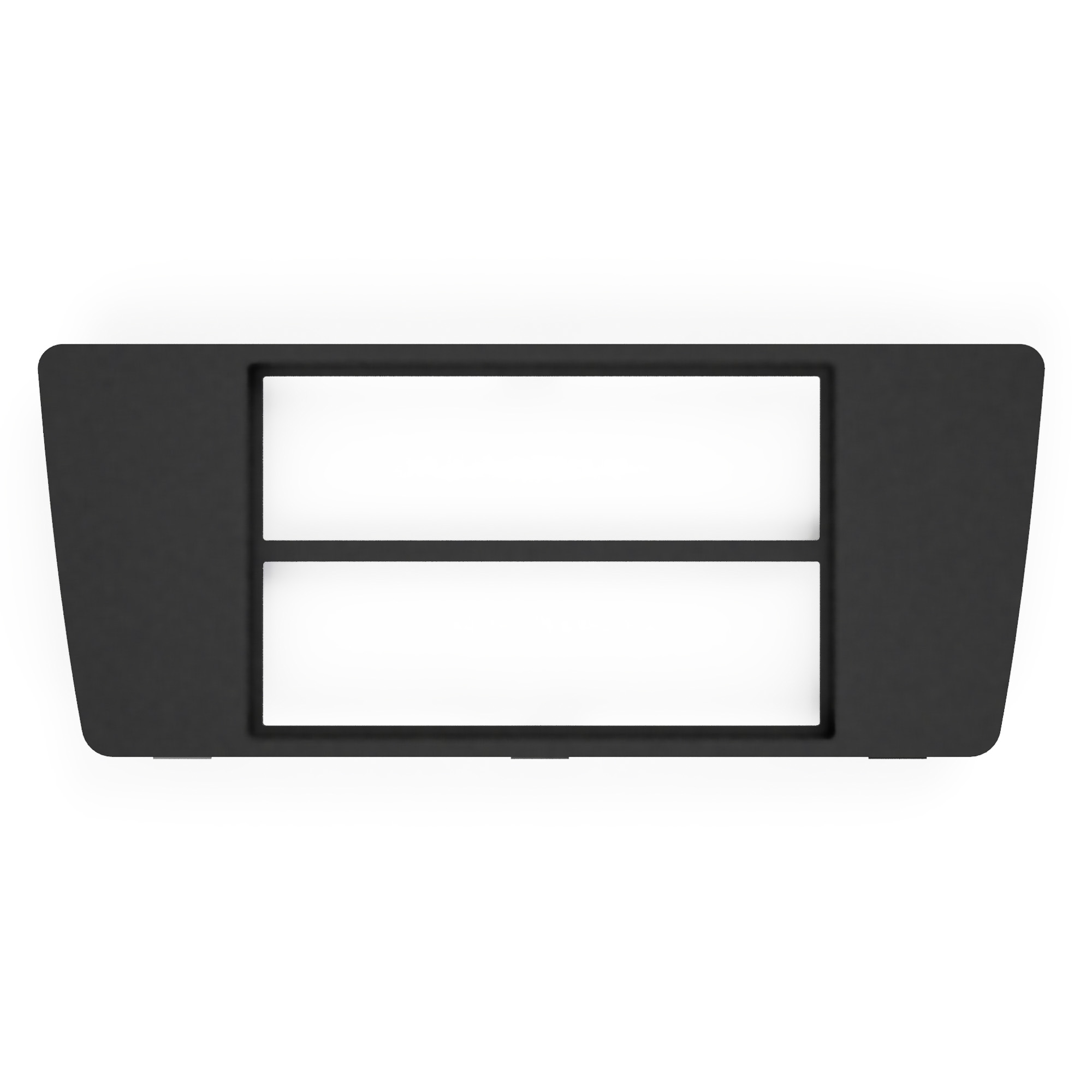 Blende für Ablagefach 2-DIN – große Mittelkonsole, Nachbau, passend für VW T4 Blende Ablagefach 2‑DIN (große Mittelkonsole) – passend für VW T4