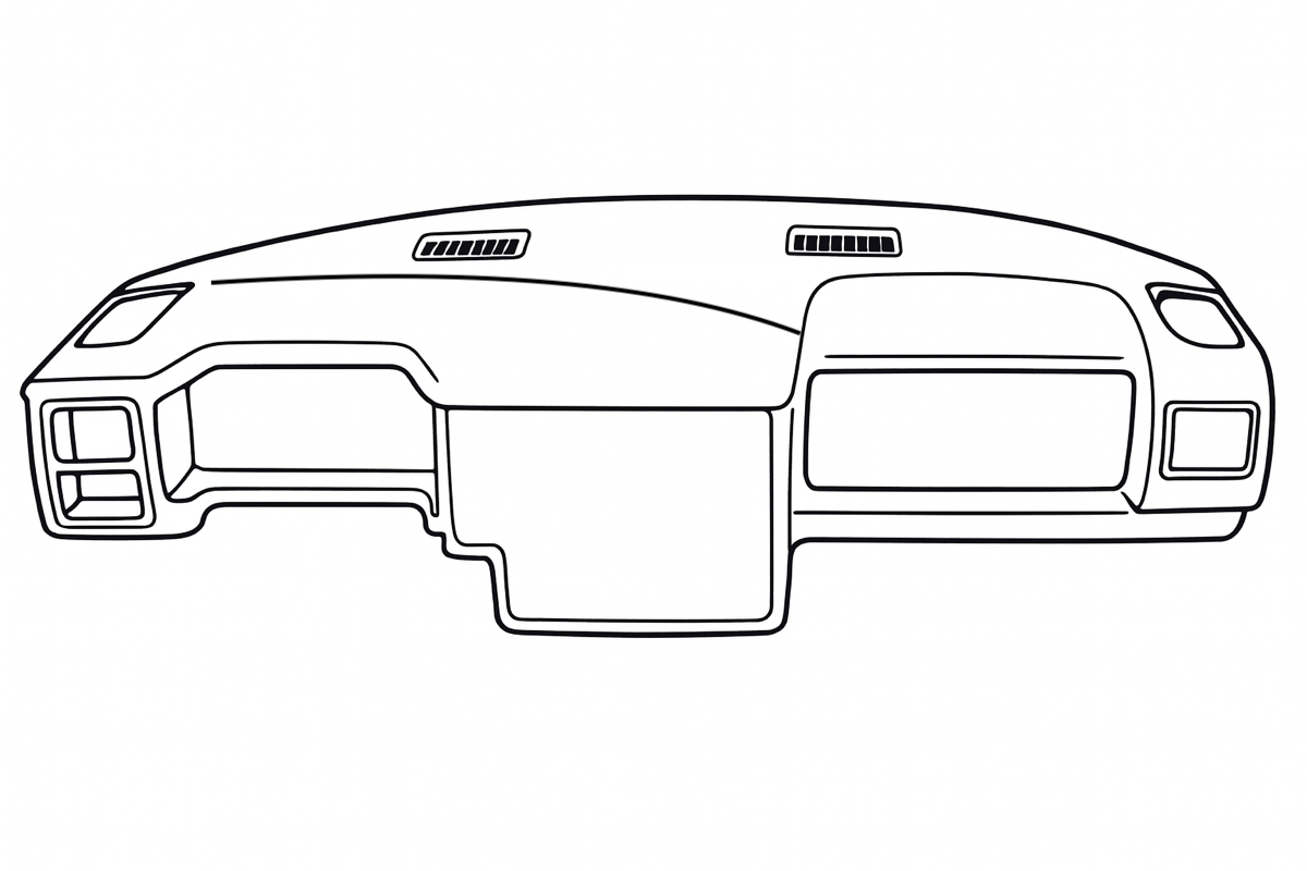 Weiches Armaturenbrett VW T4 - Form