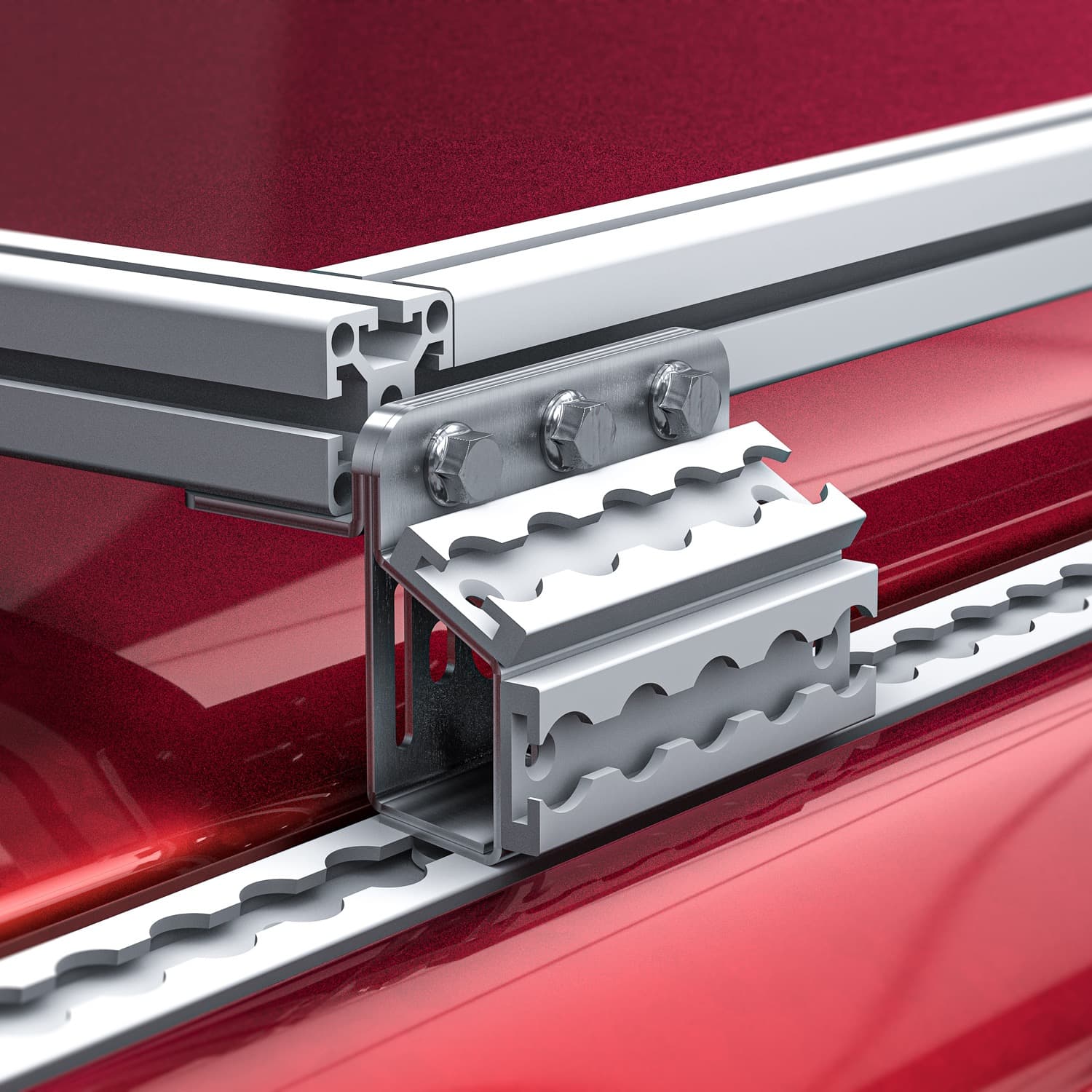 Offroadgrip mit Bosch Systemprofil 40x40 Offroadgrip mit Bosch Systemprofil 40x40