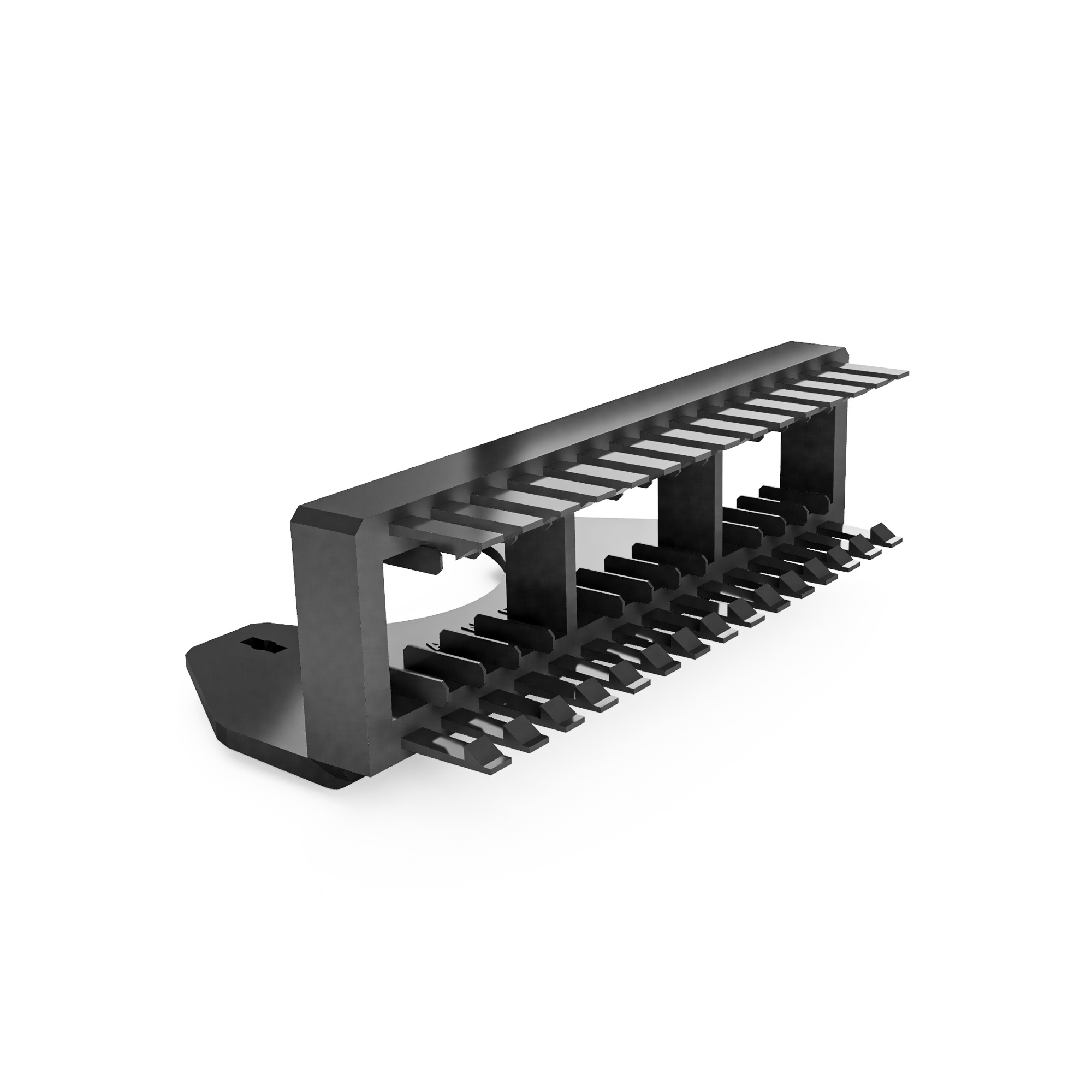 Neu im Shop & zum Download: 15-fach-Zusatz-Sicherungsleiste für den VW T4 Zusatz-Sicherungsleiste 15-fach VW T4 Ansicht schräg oben