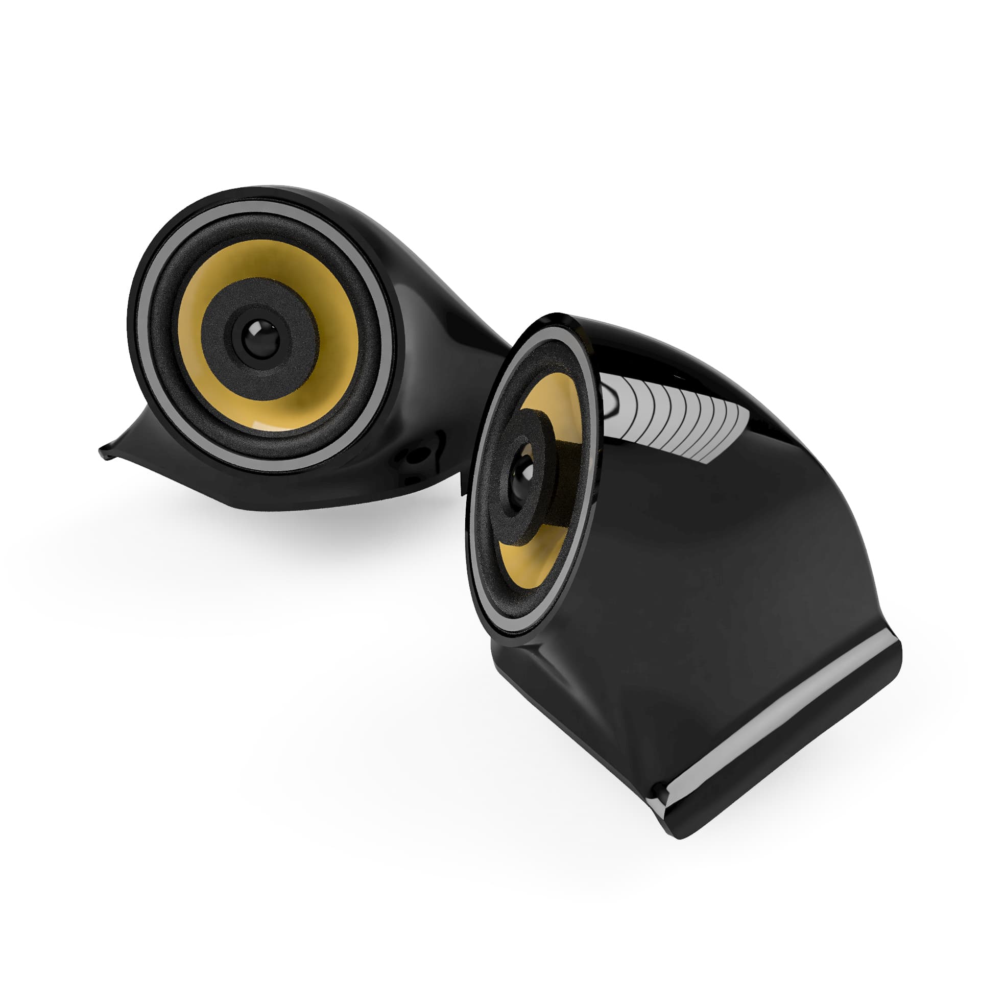 Lautsprecheradapter für das VW T4 weiche Armaturenbrett 100 mm - Download Lautsprecheradapter fur das VW T4 Armaturenbrett 100 mm schwarz-4