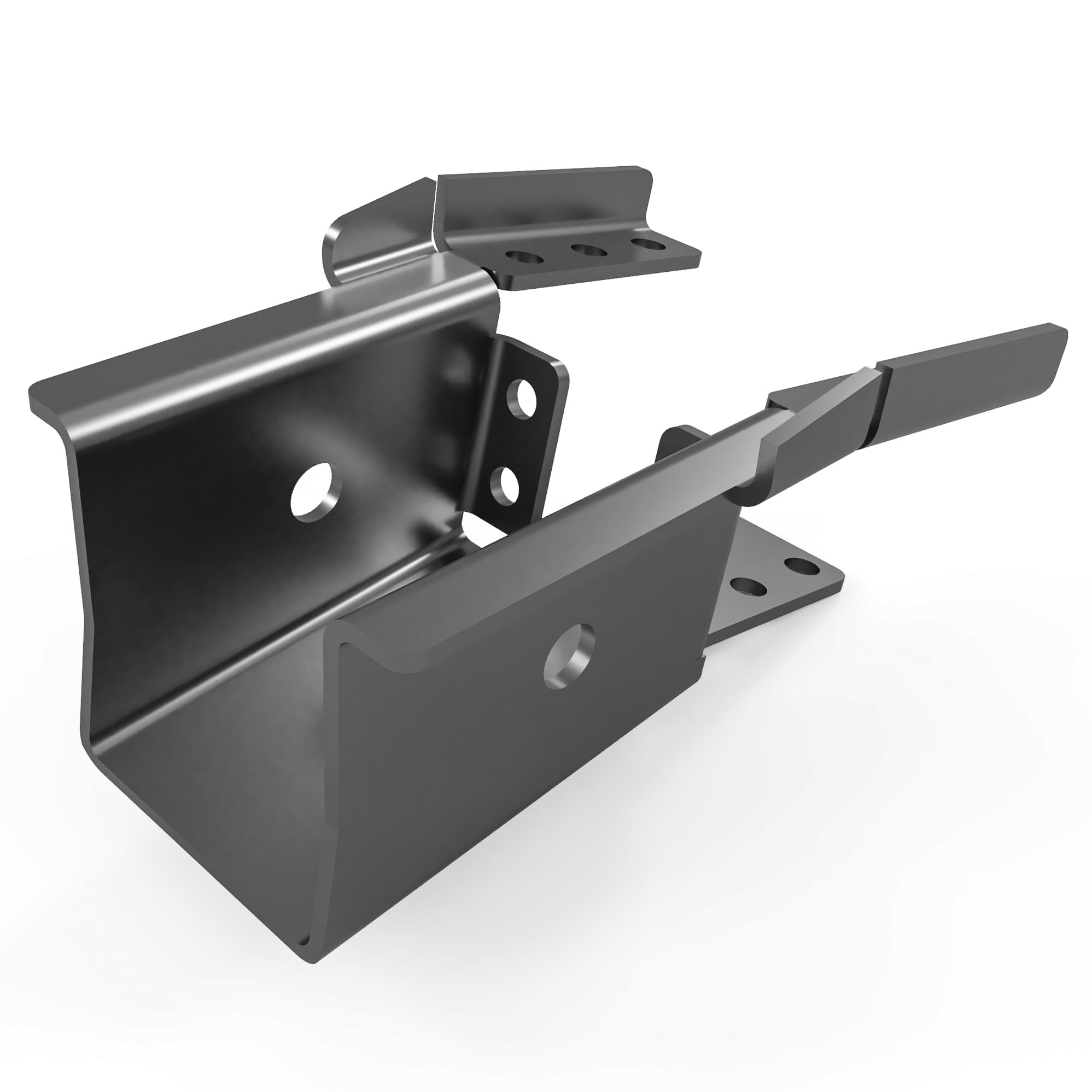 VW T4 Achsaufnahme hinten nachgebaut VW T4 Achsaufnahme hinten