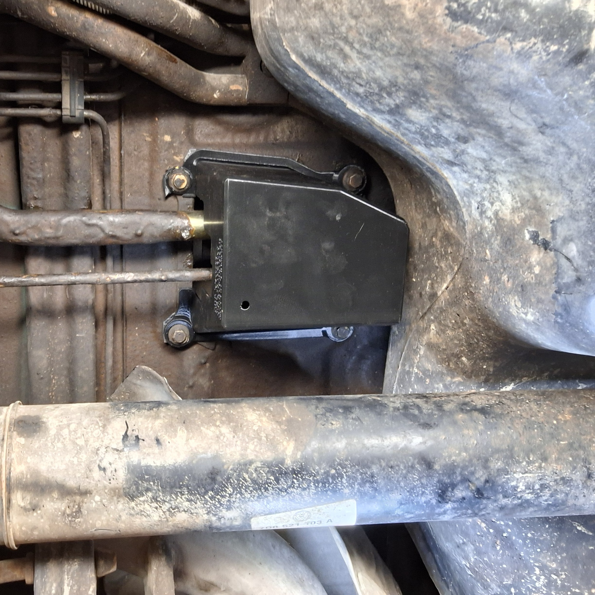 Akustikkapsel / Schalldämmbox für das Schaltgestänge – Nachbau, passend für VW T4 Akustikkapsel fürs Schaltgestänge – passend für VW T4