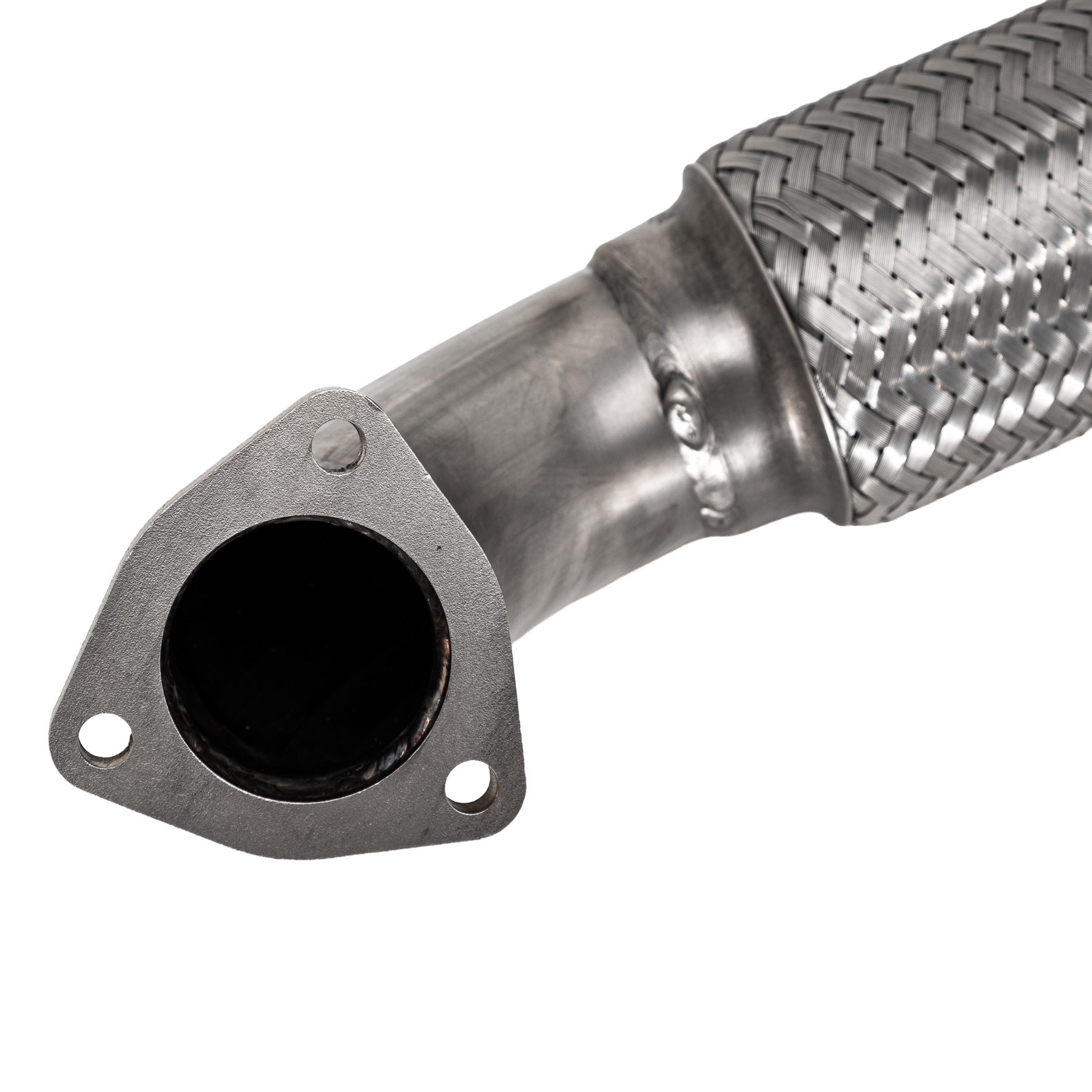 Edelstahl HOSENROHR ABGASROHR FLEXROHR passend für VW Bus T4 2.5 TDI 111KW