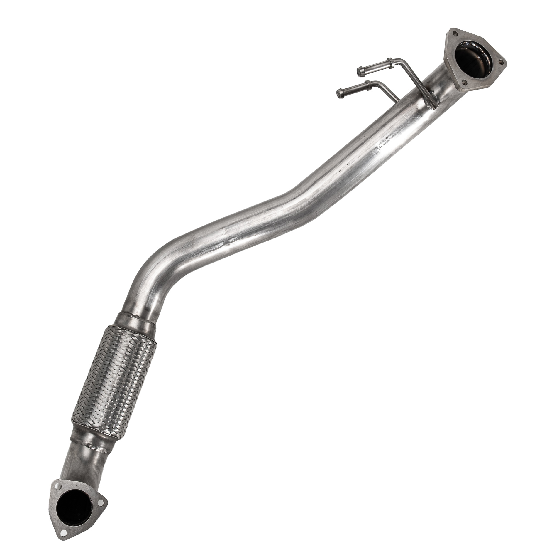 Edelstahl HOSENROHR ABGASROHR FLEXROHR passend für VW Bus T4 2.5 TDI 111KW