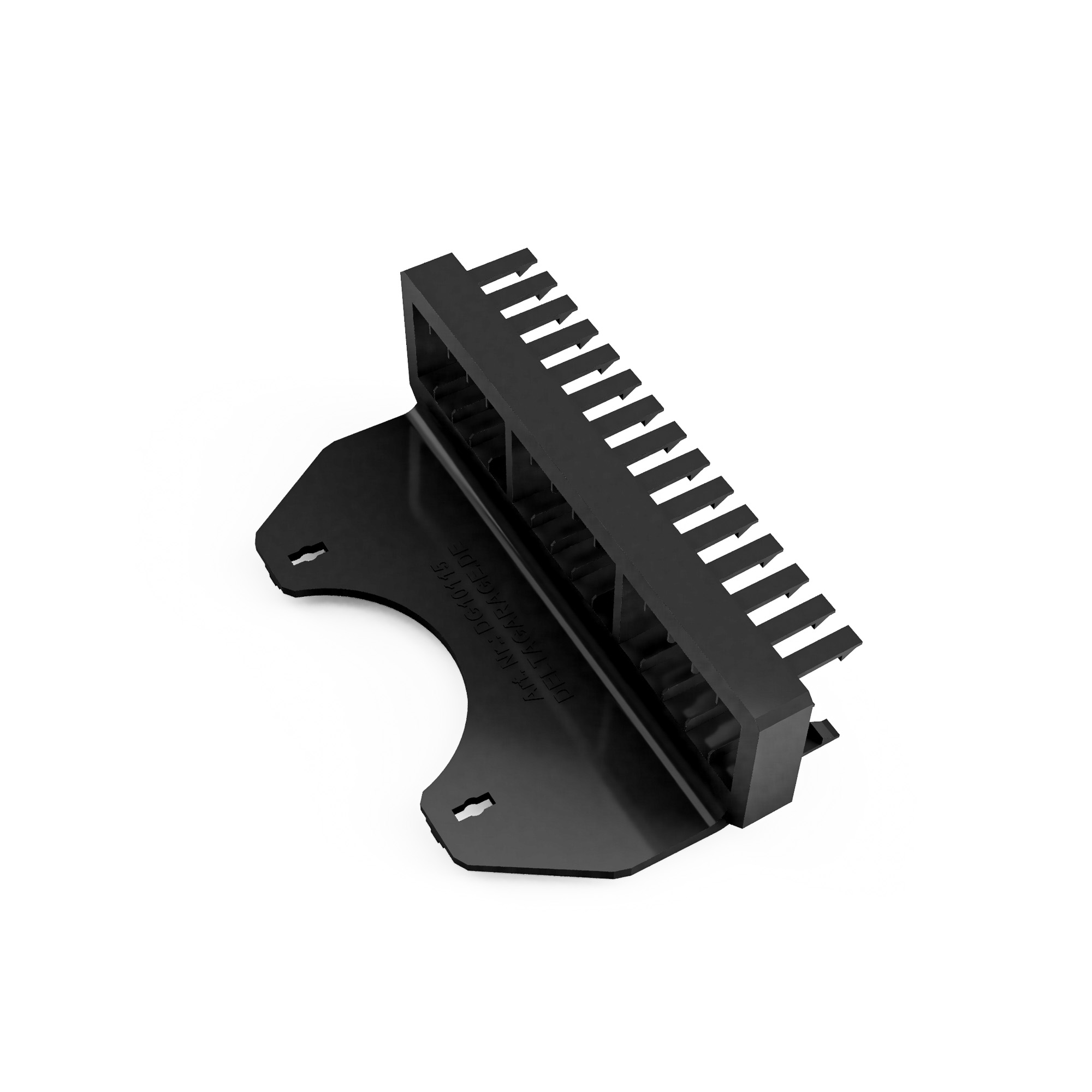 701937617 Sicherungsmodul für Zentralelektrik VW T4 VW T4 Zusatz-Sicherungsleiste 15 Plätze seitliche Ansicht