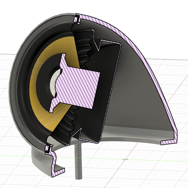 Lautsprecheradapter für das VW T4 Armaturenbrett 100 mm - Set