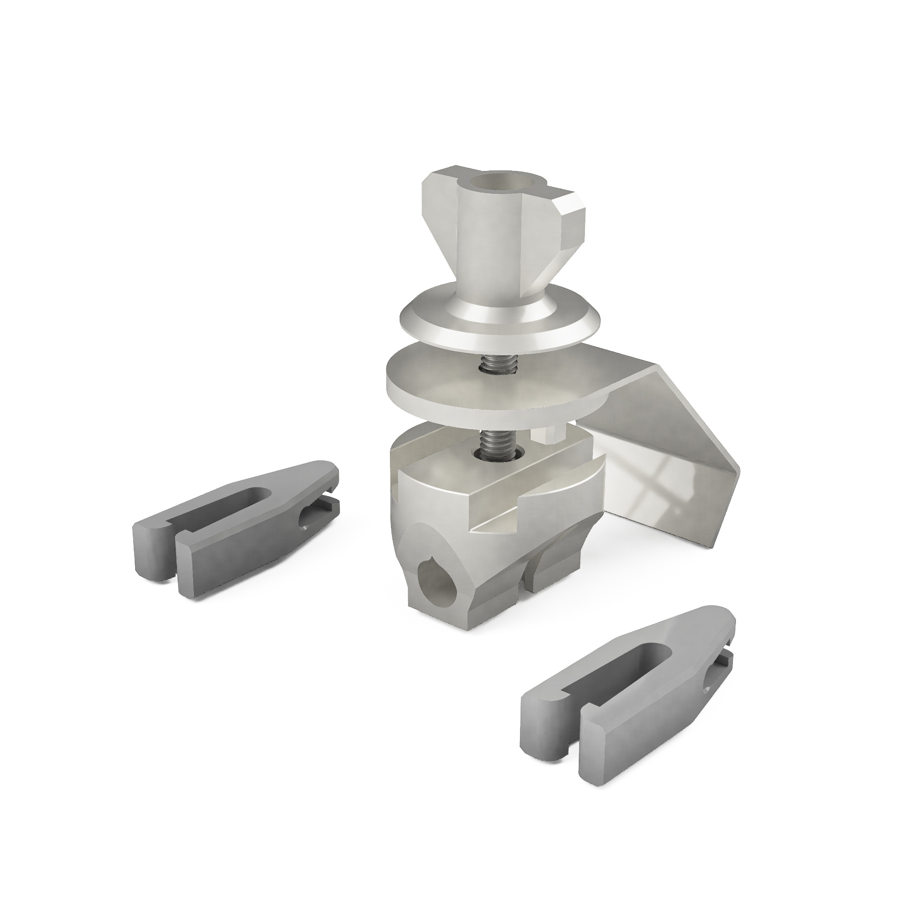 Reparatur-Set für Waagebalken – passend für VW T4 | Polycarbonat, Messing & Edelstahl (Nachbau) Reparatur-Set Waagebalken – passend für VW T4