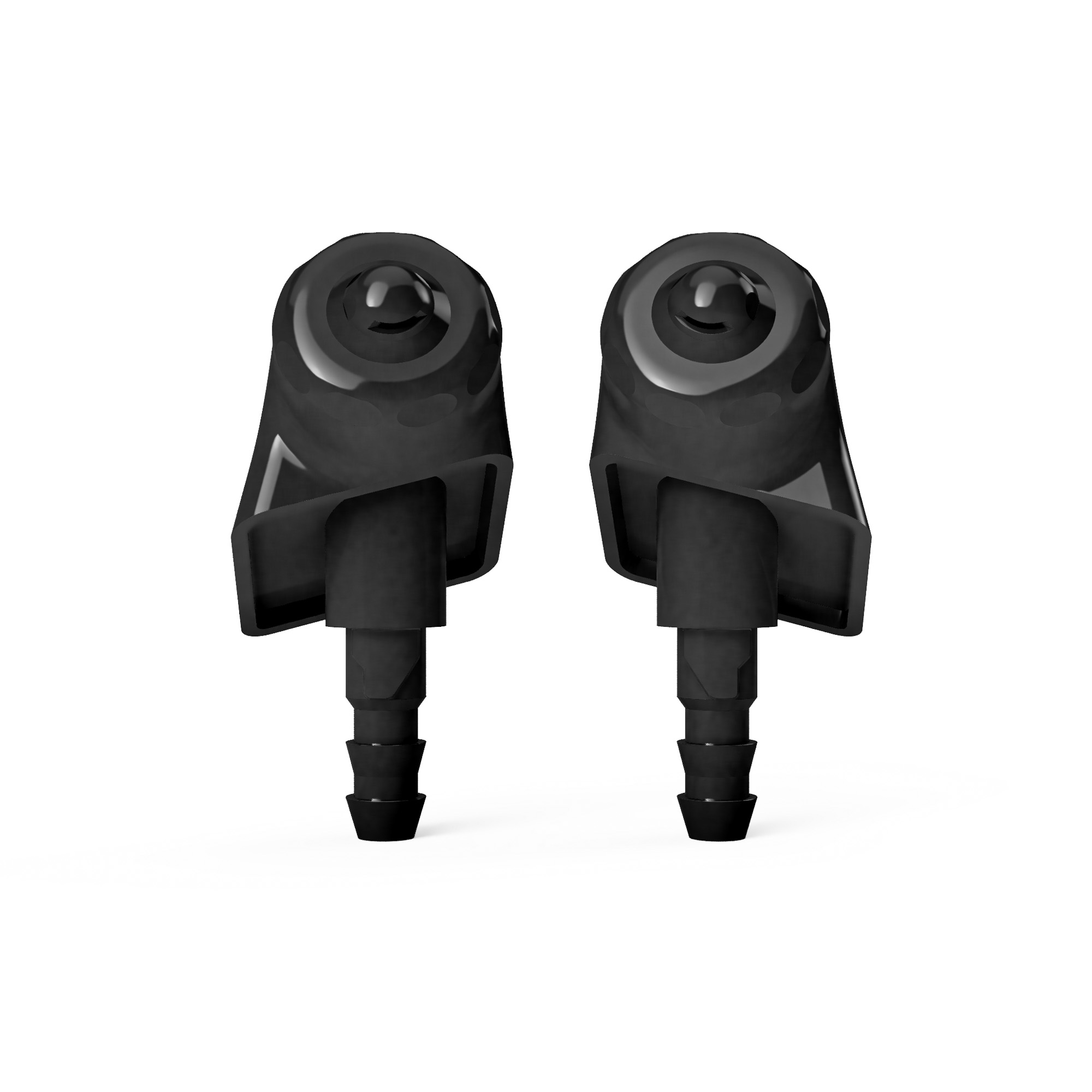 VW T4 Wischwasserdüsen-Set - Nachbau Wischwasserdüsen VW T4 Set 2 Stück Draufsicht