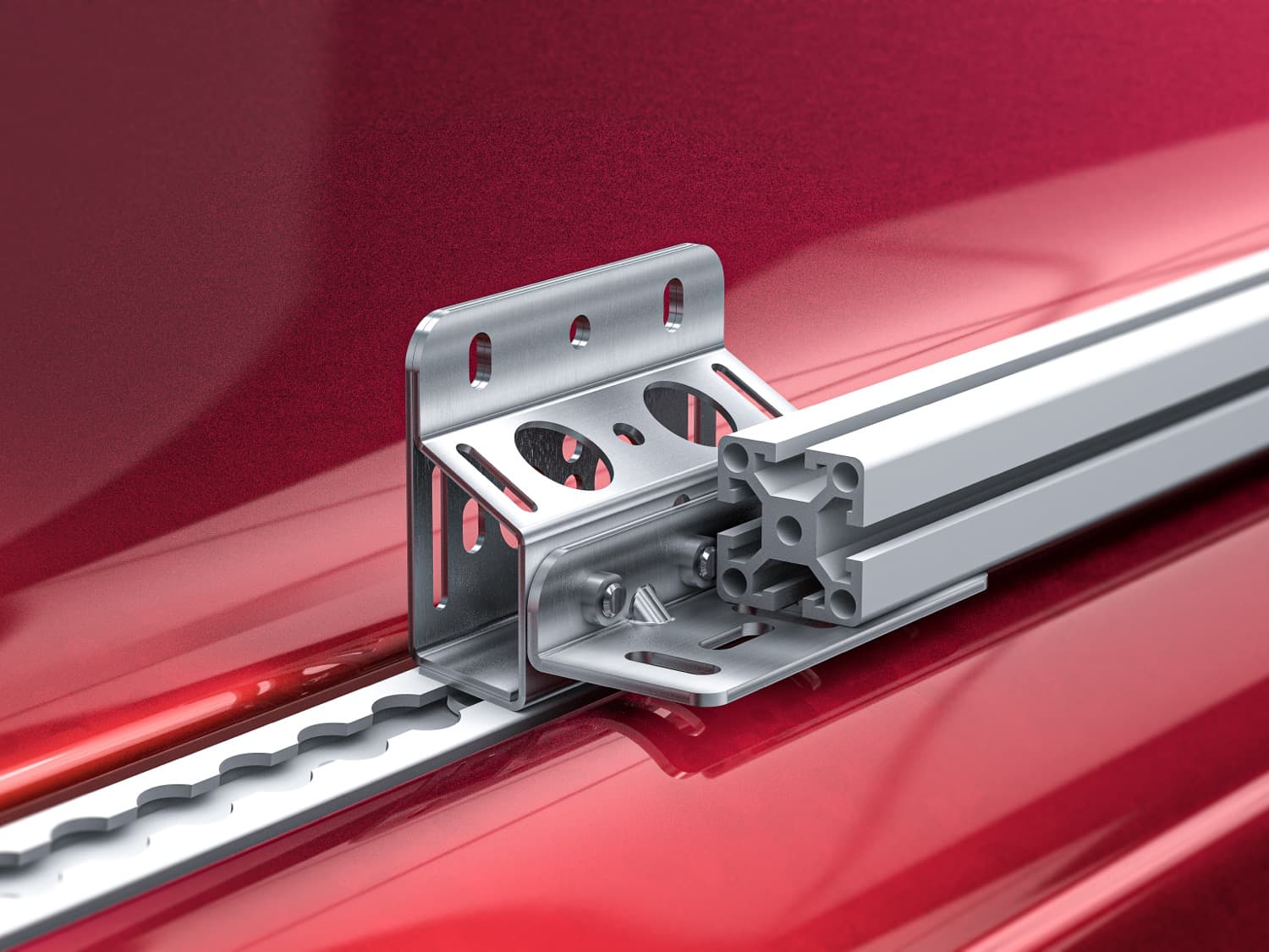 Offroadgrip mit Bosch Systemprofil 40x40 Offroadgrip mit Bosch Systemprofil 40x40