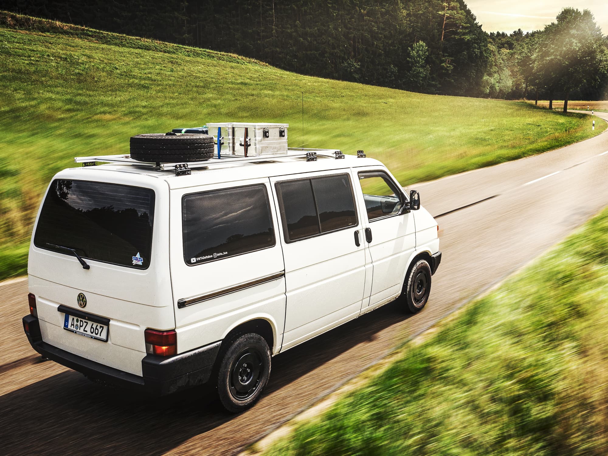 Offroadgrip Banner VW T4 Offroadgrip Banner VW T4 Vorbeifahrt