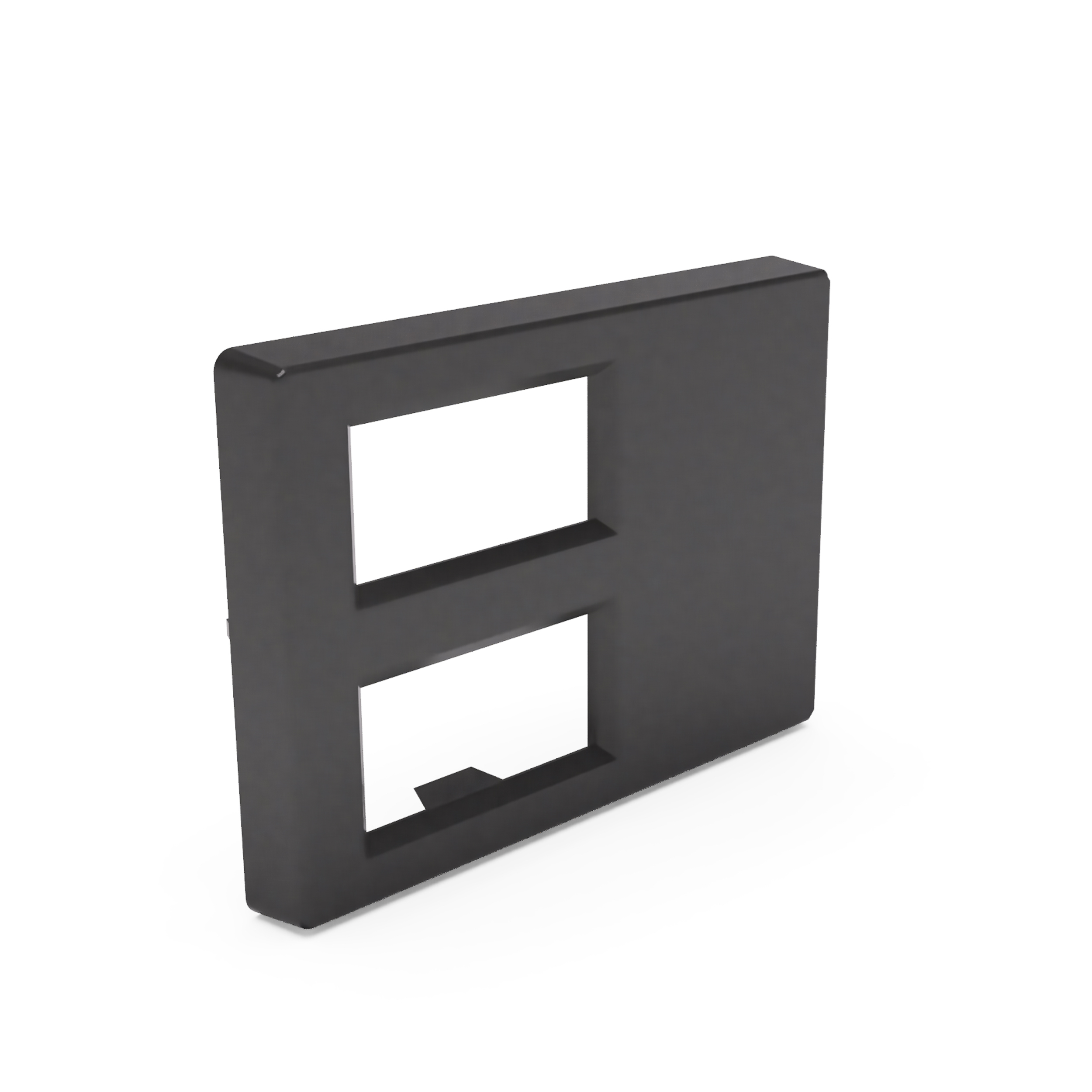 Blende für Armaturenbrett 94×66 mm für 2 x Mini Display, passend für VW T4