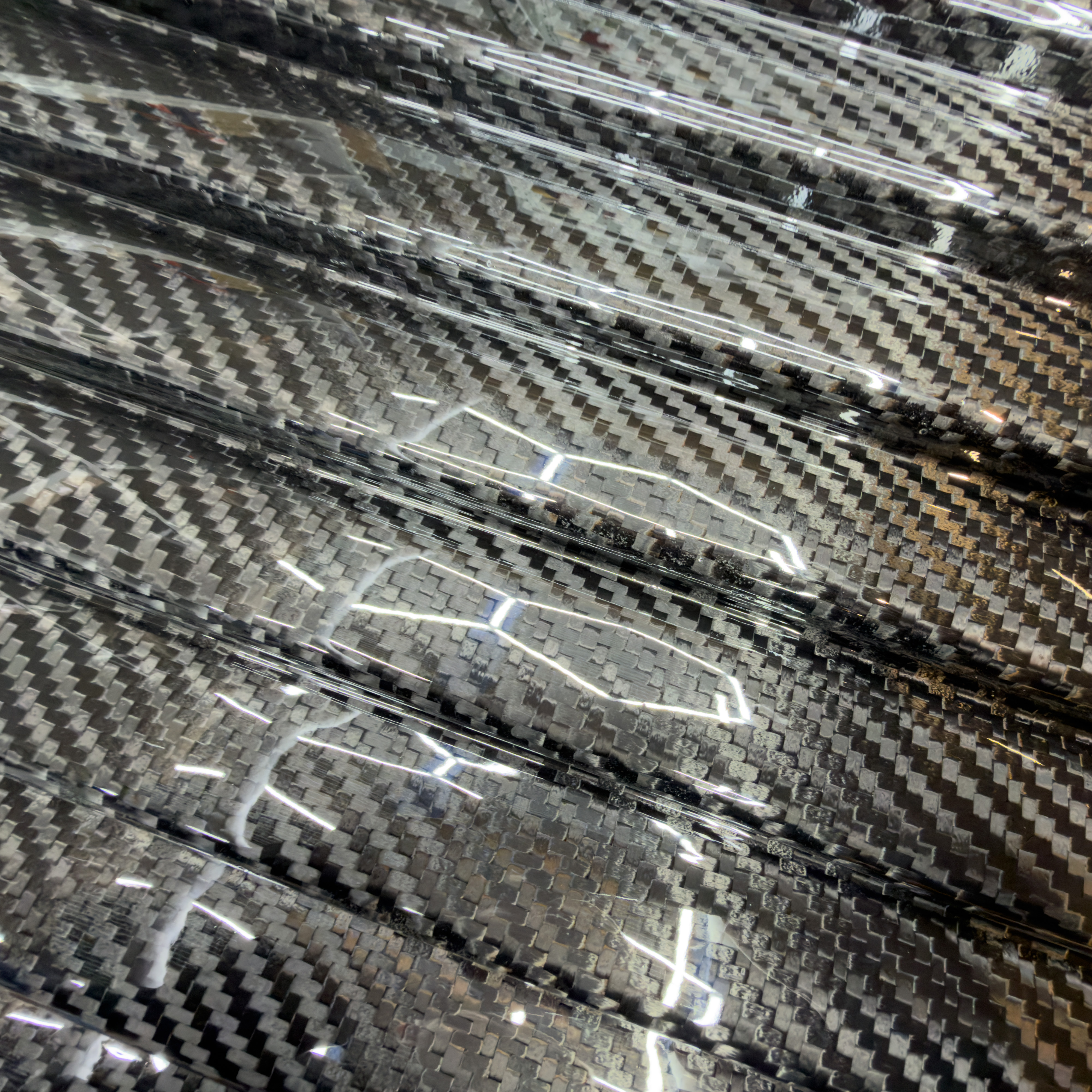 Formblende aus Sichtcarbon passend furVW T4