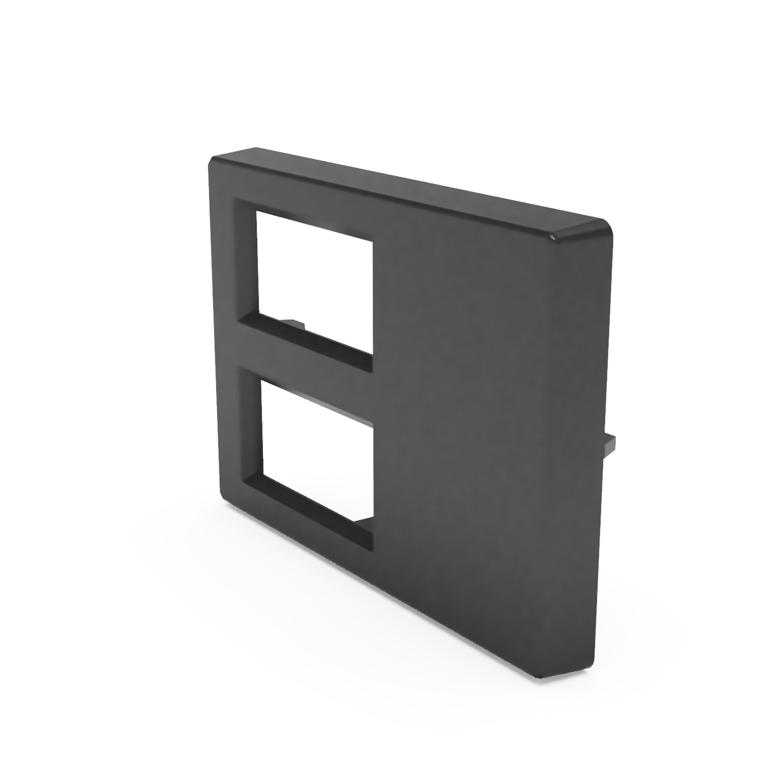 Blende für Armaturenbrett 94×66 mm für 2 x Mini Display, passend für VW T4