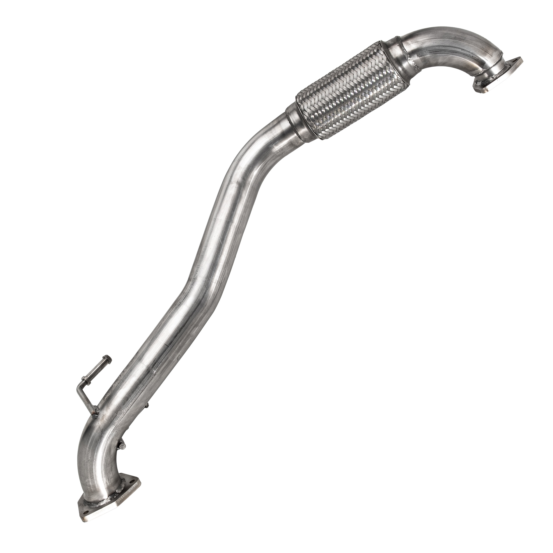 Edelstahl HOSENROHR ABGASROHR FLEXROHR passend für VW Bus T4 2.5 TDI 111KW
