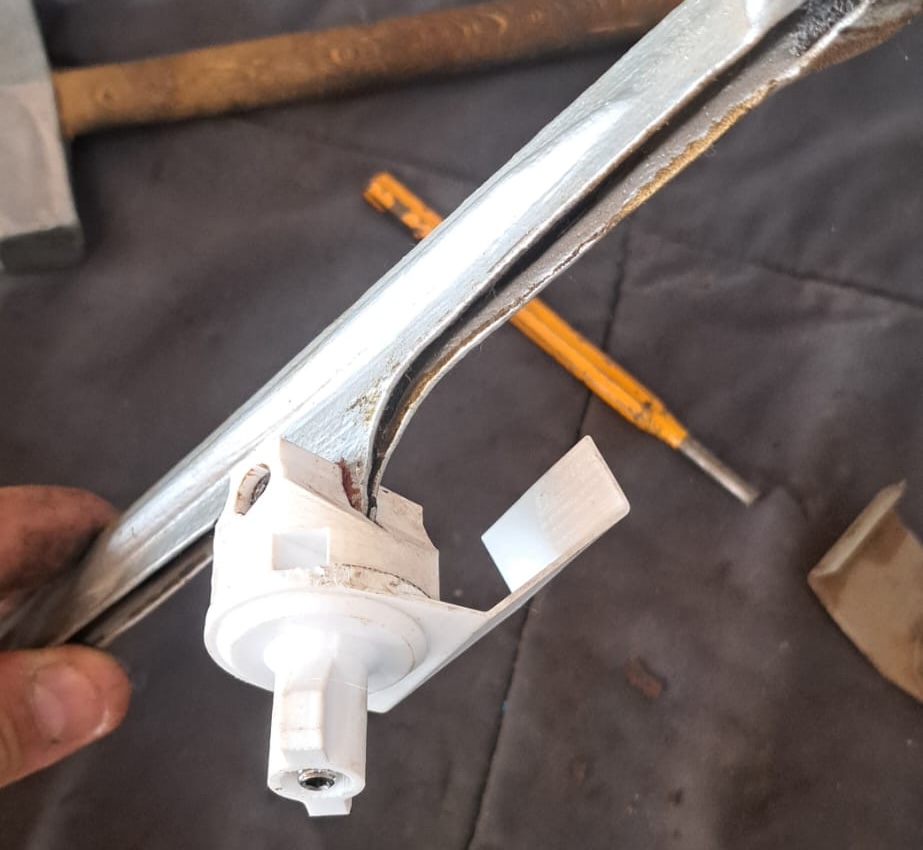 Reparatur-Set Waagebalken VW T4 | Polycarbonat + Messing + Edelstahl