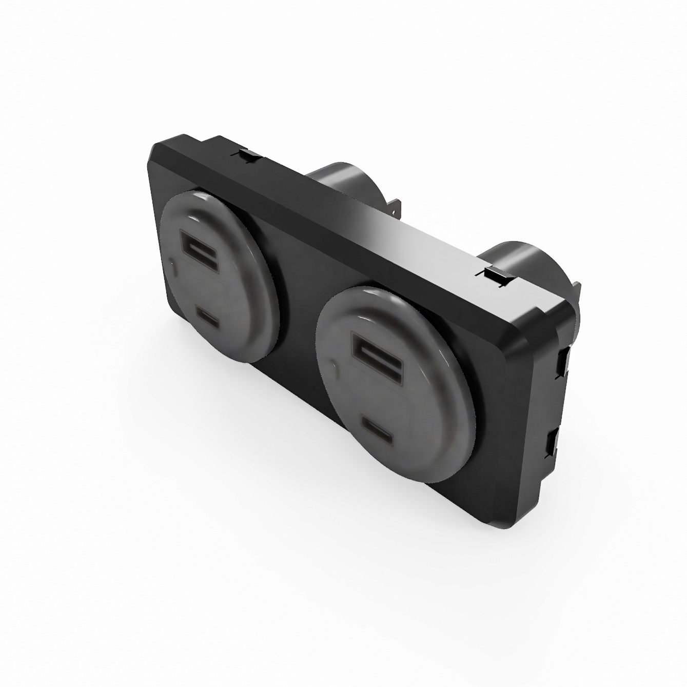 VW T4 Blende für USB-Buchse Dachholm VW T4 Blende für USB-Buchse Dachholm